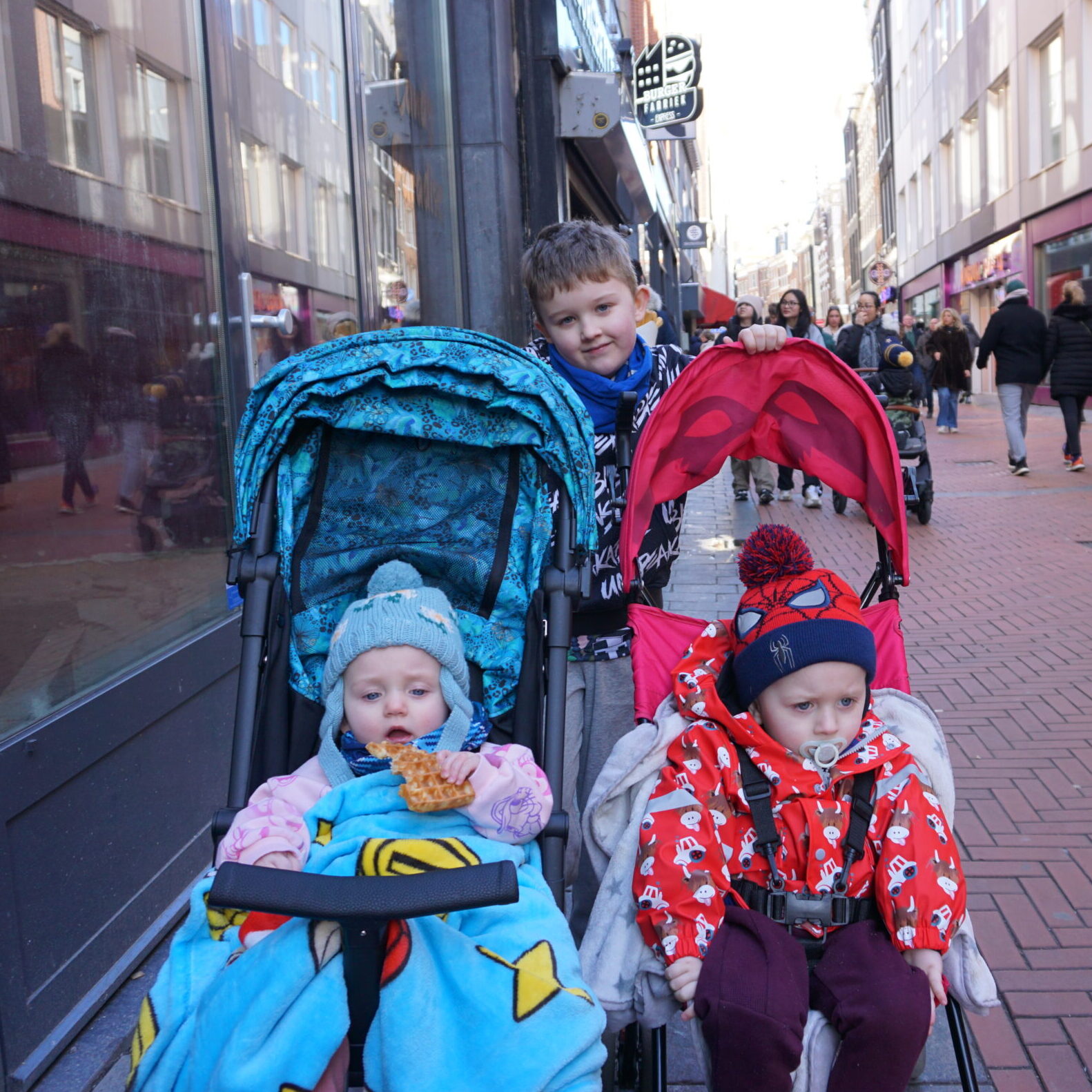 Amsterdam with autistic children