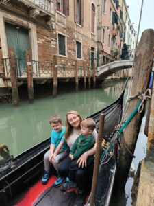 Venice with autistic children
