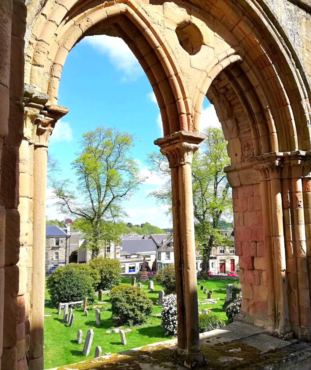 Jedburgh with autistic children