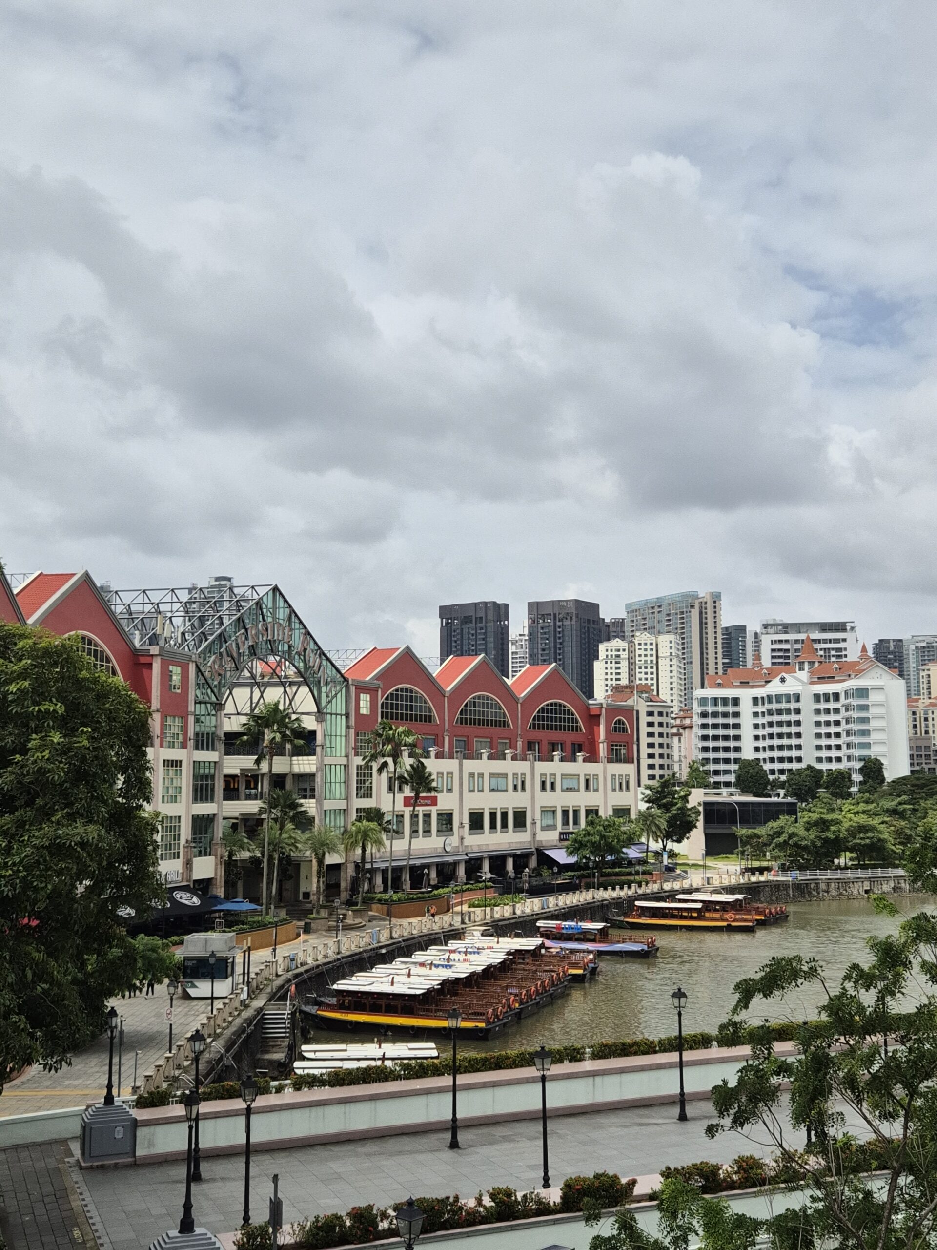 Clarke Quay with autistic children