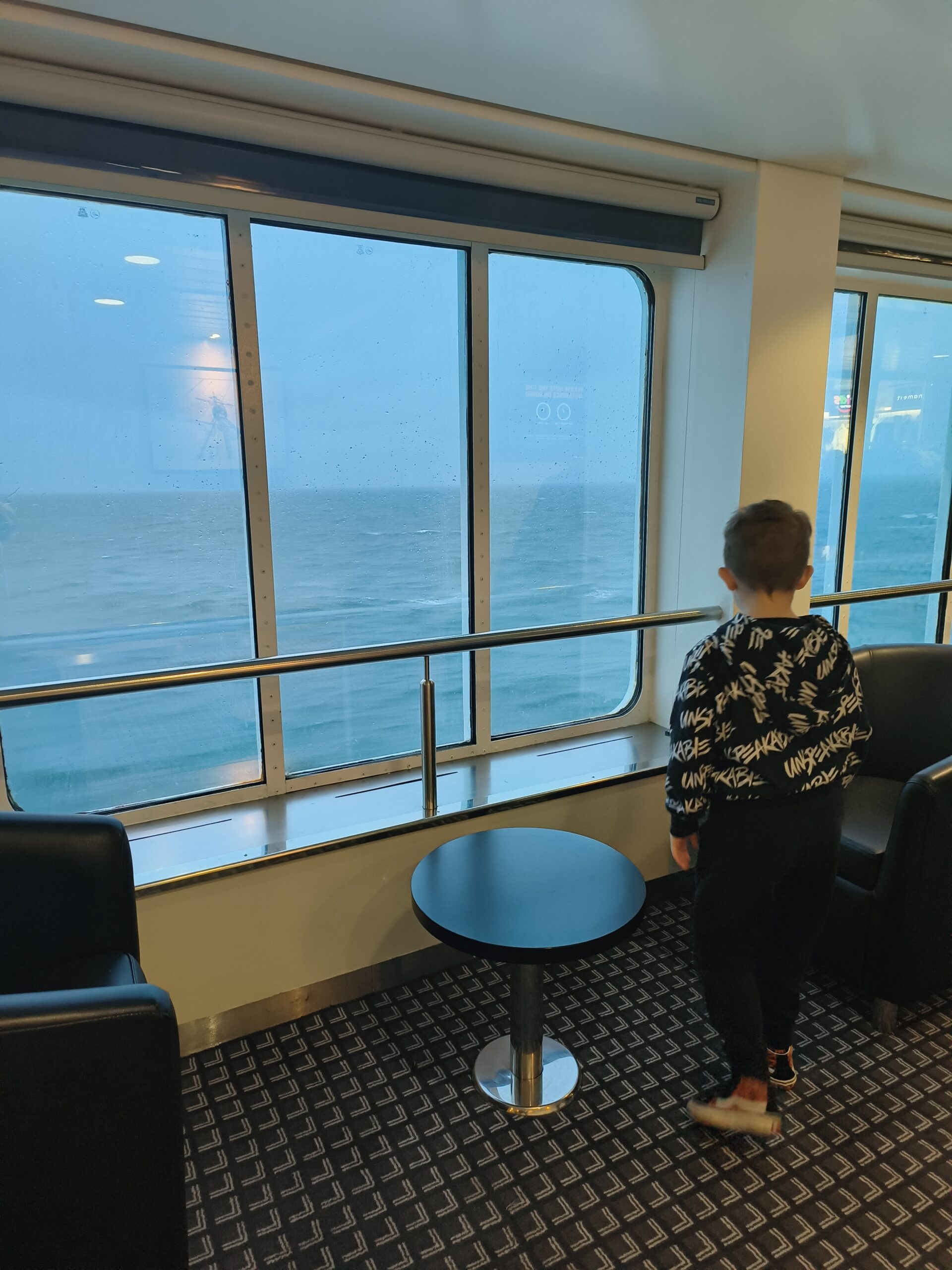 DFDS King Seaways with autistic children
