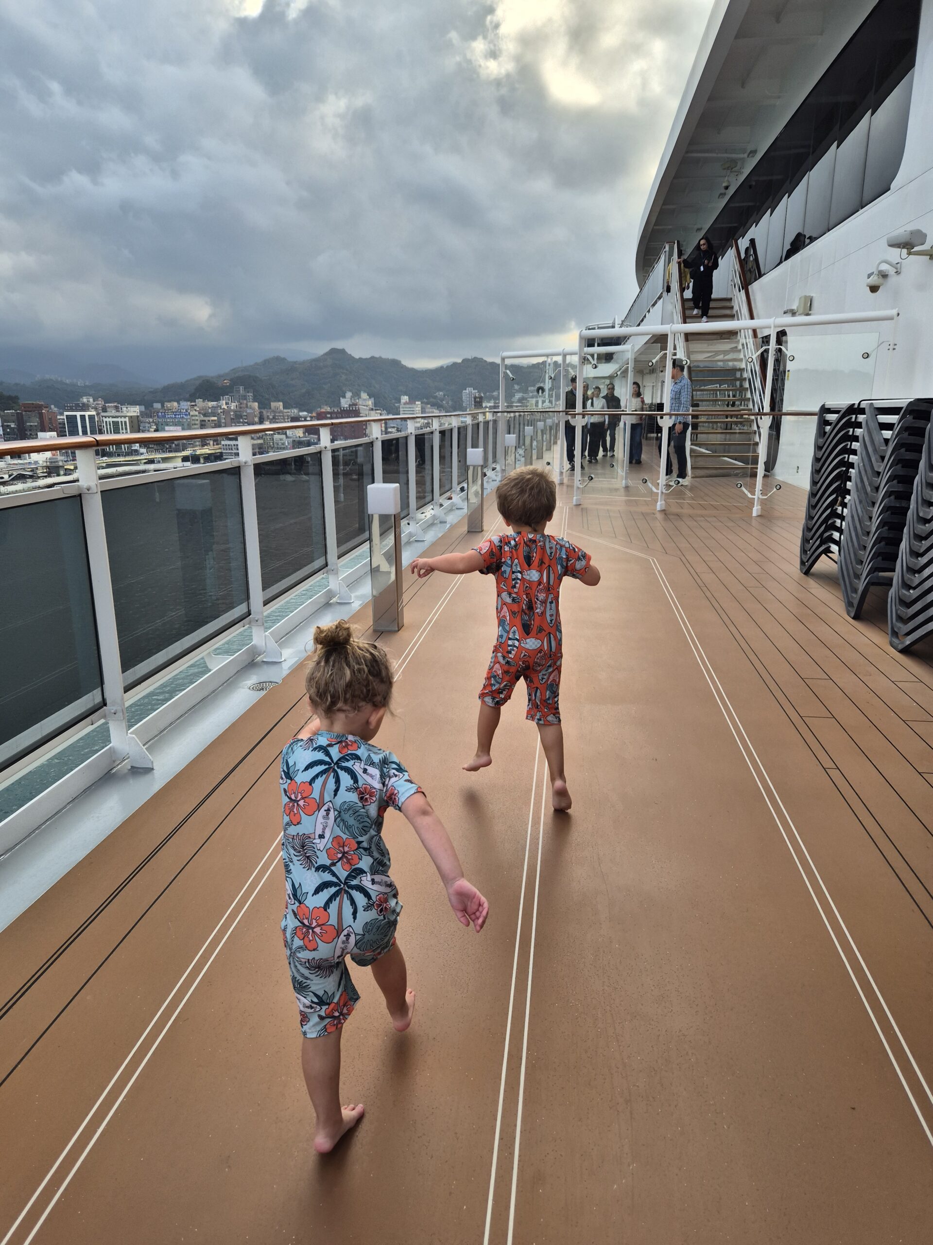 MSC Bellissima with autistic children
