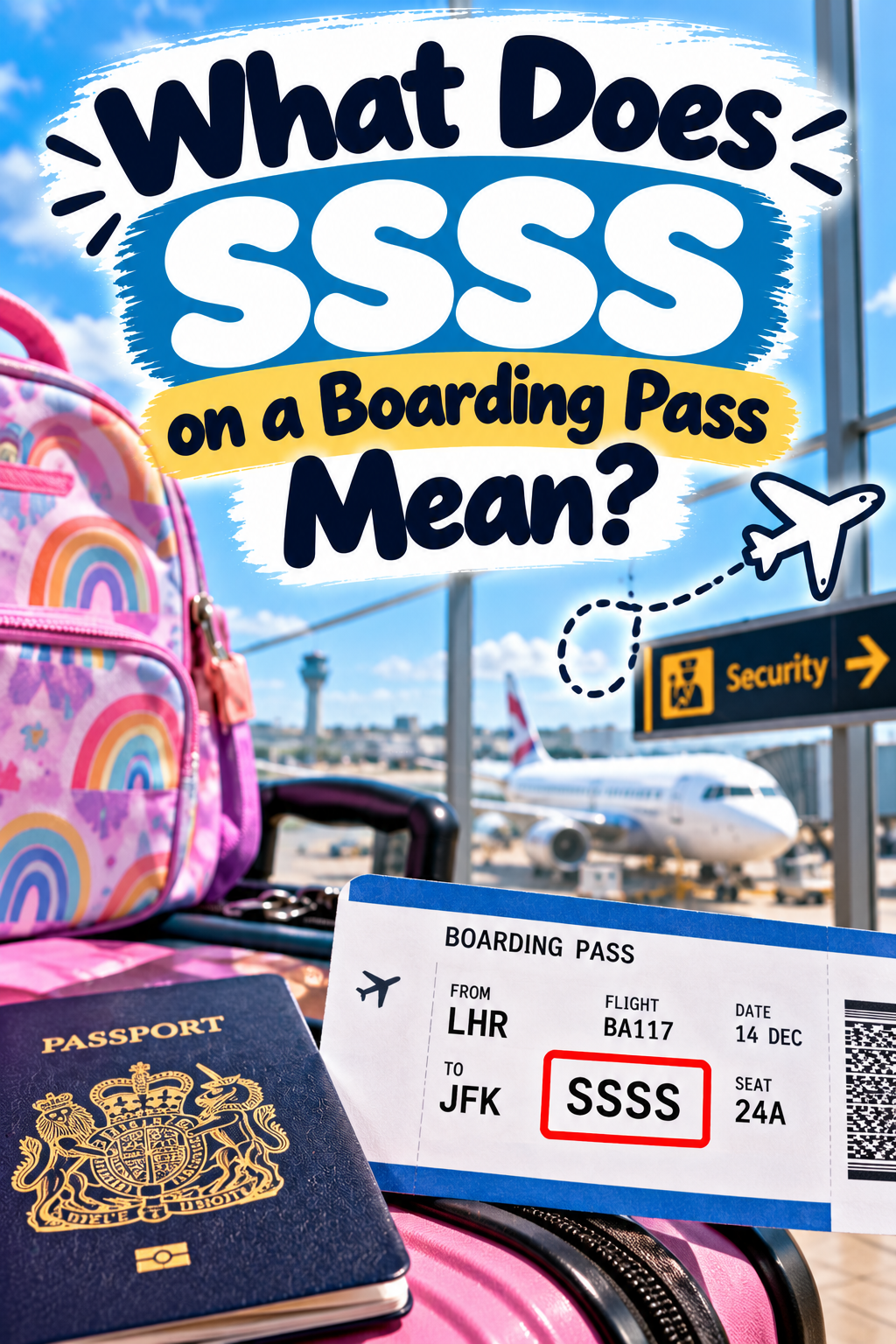 What Does SSSS on a Boarding Pass Mean? SSSS Code Explained