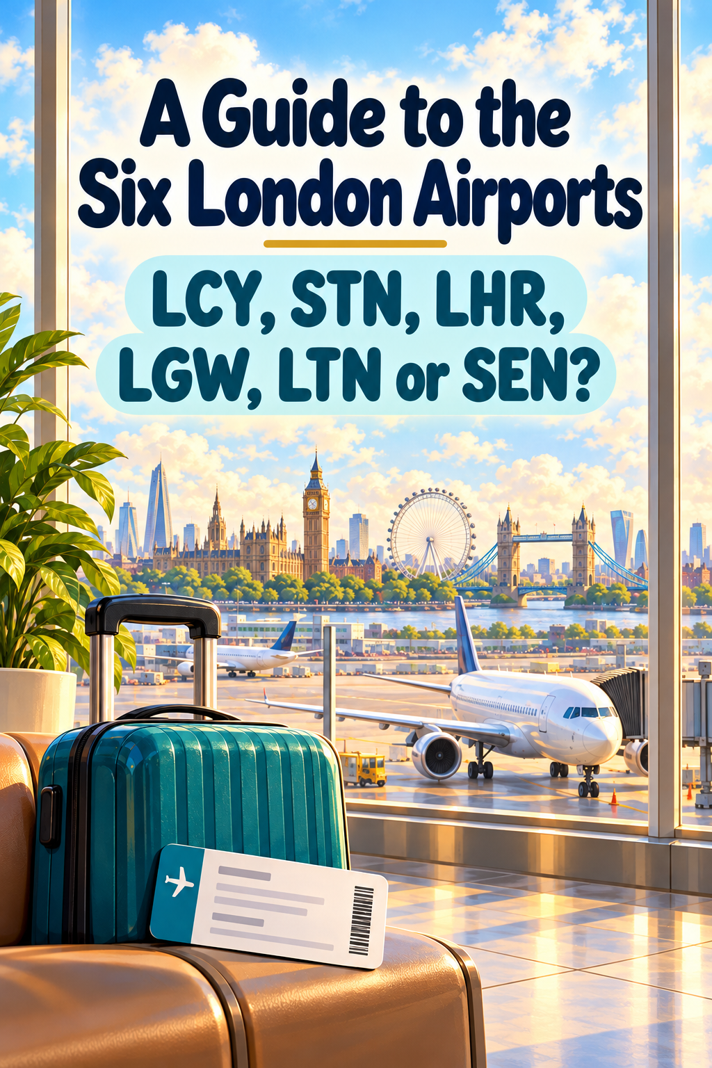 A Guide to the Six London Airports: LCY, STN, LHR, LGW, LTN or SEN?
