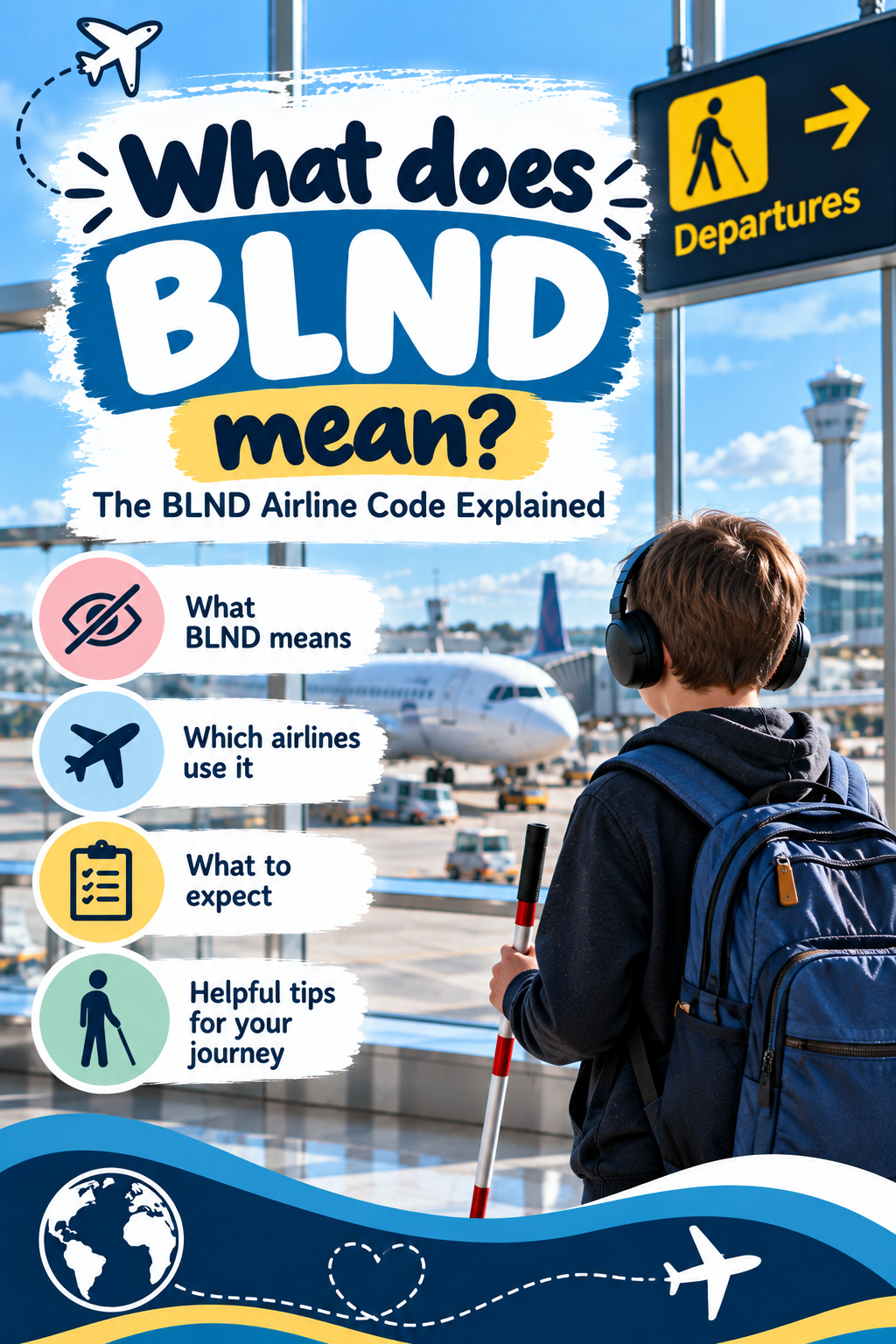 What Does BLND Mean? The BLND Airline Code Explained