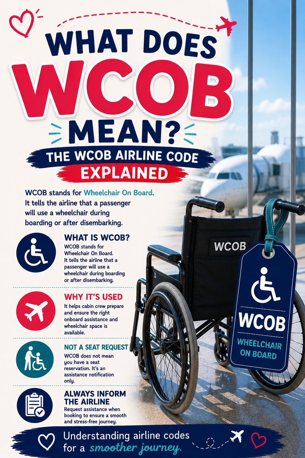 What Does WCOB Mean? WCOB Airline Code Explained