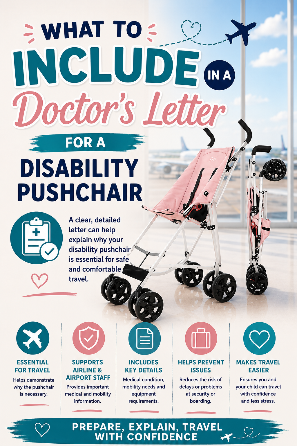 What to Include in a Doctor’s Letter for a Disability Pushchair