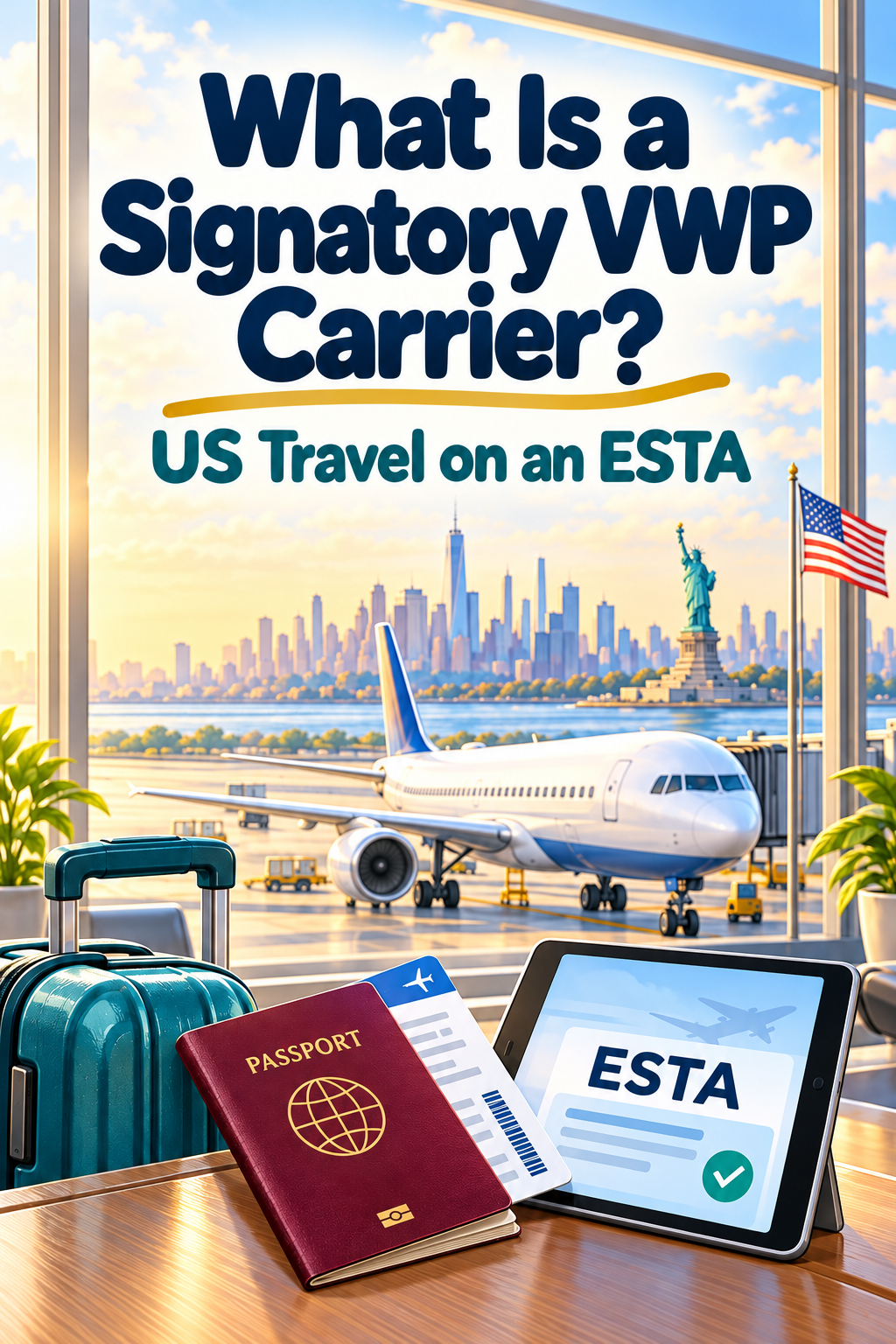 What Is a Signatory Visa Waiver Program (VWP) Carrier for an ESTA?