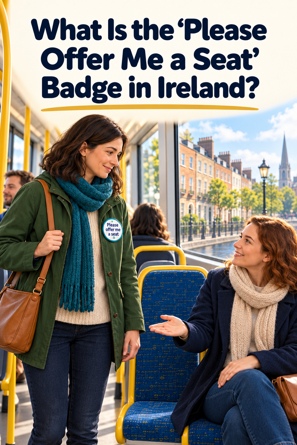 What Is the ‘Please Offer Me a Seat’ Badge in Ireland?