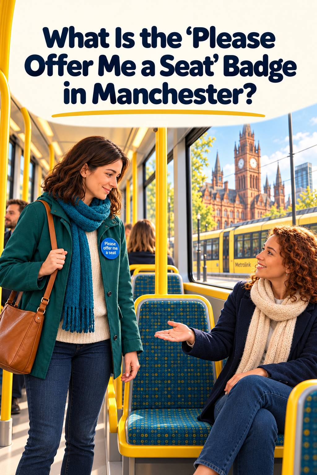 What Is the ‘Please Offer Me a Seat’ Badge in Manchester?